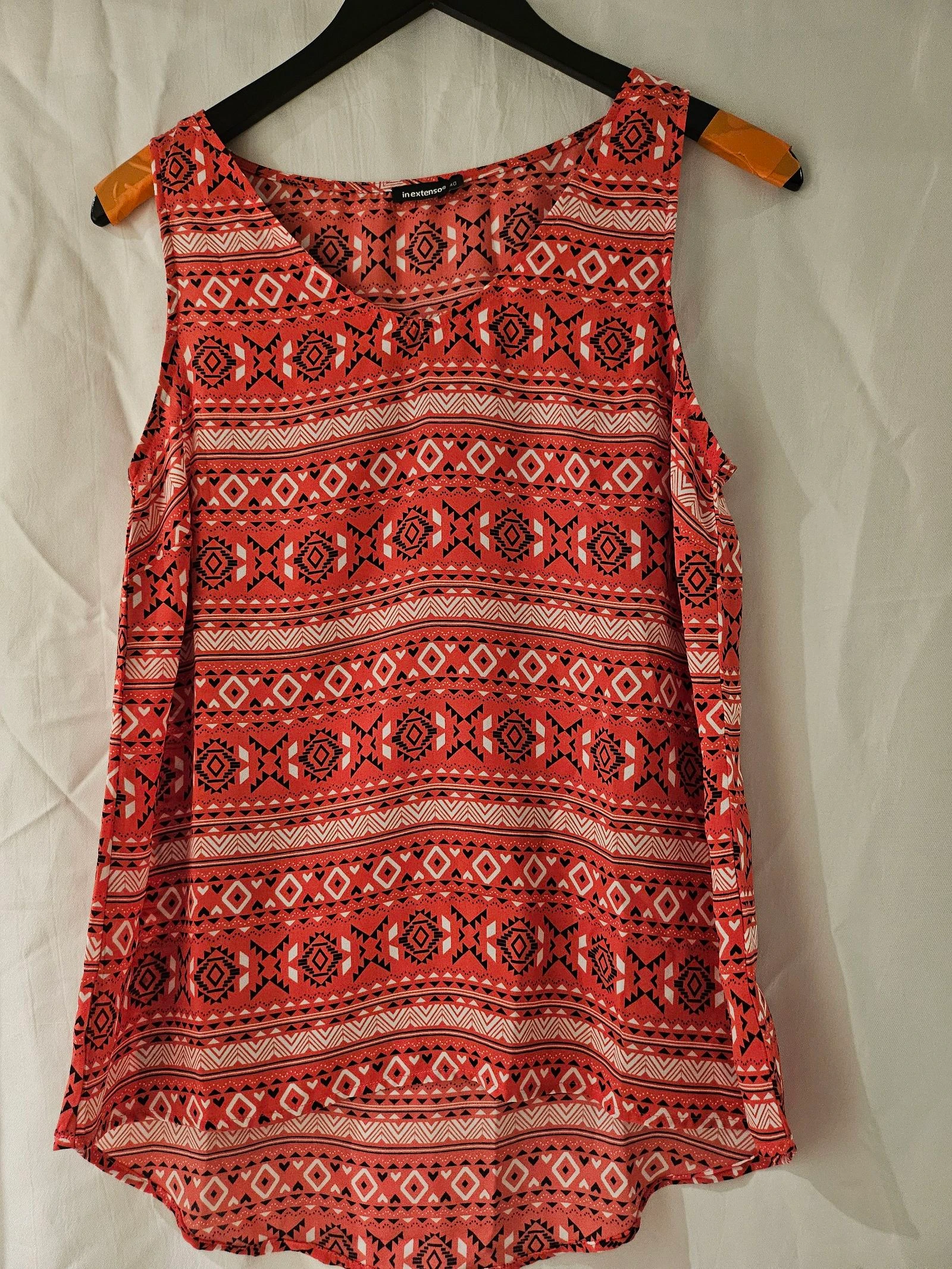 Sleeveless blouse Size 40 – photo 5